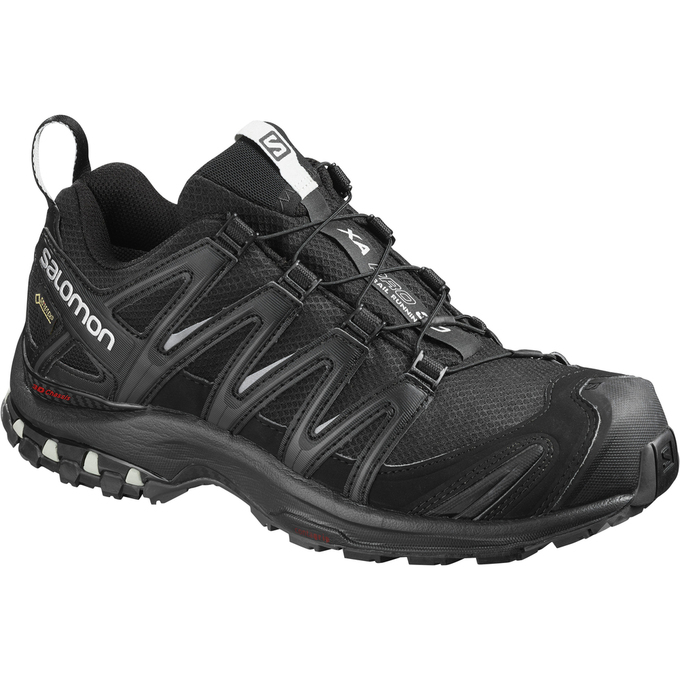 Salomon XA PRO 3D GTX® W Zapatillas Trail Running Mujer - Negras - Colombia (82137-IBXO)